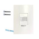 Campainha Grilo Cigarra Residencial Comercial Slim com Fio Embutir 4x2 Bivolt