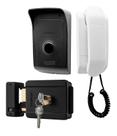 Campainha Intelbras Com Fio A Prova D'água Interfone e Fechadura Elétrica Fx 500