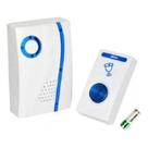Campainha Sem Fio Atomo Wireless 32 Toques Led Branco 50m 127/220v