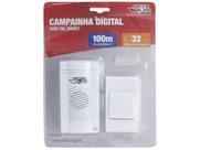 Campainha sem Fio Digital Bivolt - 0180300012 - FORCE LINE