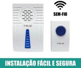 Campainha Sem Fio Longo Alcance