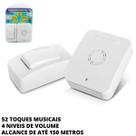 Campainha Sem Fio QC1 Alcance 150Mt Qualitronix