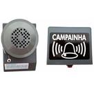 Campainha Sem Fio R.s Nacional 100% Alcance 40 Metros Cinza R.S Nacional