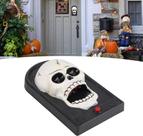 Campainha Terror Caveira/Abobora/Bruxa Assustadora Luz e Som
