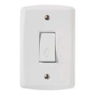 Campainha Tramontina LUX2 Conjunto 10A/250V Branco
