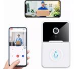 Campainha WiFi Inteligente com Câmera e AltoFalante Segurança Residencial e Comercial com Conectividade Sem Fio