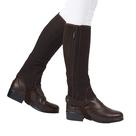 Camurça sintética marrom Half Chaps Dublin Easy-Care II