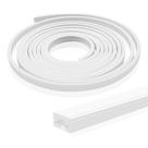 Canal de LED de Silicone BIRRAY 5M IP67 à Prova d'Água 6x12mm