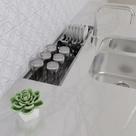 Canal Organizador Escorredor em Aco Inox 60cm Super Ghelplus Canal Organizador Escorredor em Aco Inox 60cm Super Ghelplus