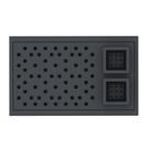 Canal Organizador Módulo Copos/Talheres Cinza Chumbo - Arquitech Canal Organizador Módulo Copos/Talheres Cinza Chumbo - Arquitech