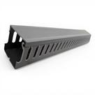 Canaleta Cinza Perfurada 30mm X 50mm 1 Metro