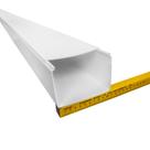Canaleta De Alta Densidade em PVC - 110mm x 80mm x 2000mm (11cm x 8cm) - Hellermann Tyton