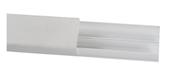 Canaleta Plástica Branca Instalações Elétricas Externas 20mmx2m - Plasbohn