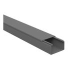 Canaleta Pvc 50x50x2000mm Lisa Cinza