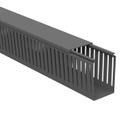 Canaleta Pvc 50x80x2000mm Recorte Fechado Cinza