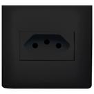 Canaleta PVC Jeri Blac Conjunto 1 Tomada 2P+T 20A Romazi