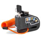 Candado AGPTEK para Moto con Alarma de 110dB y Cable de 1.5 m
