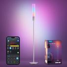 Candeeiro de chão Govee RGBIC Cylinder LED 1500 Lumens Wi-Fi App Candeeiro de chão Govee RGBIC Cylinder LED 1500 Lumens Wi-Fi App