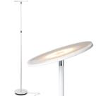 Candeeiro de chão LED Brightech Sky Flux Dimmable - Branco