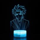 Candeeiro de mesa 3D Anime Bleach Black Butler Assassin's Creed LED