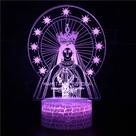 Candeeiro de mesa 3D Atmosphere Bedroom Night Light para crianças