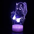 Candeeiro de mesa 3D Darling In The Franxx Creative Visual LED
