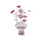 Candeeiro de mesa Accent Benzara 56cm LED Red Roses Vaso Candeeiro de mesa Accent Benzara 56cm LED Red Roses Vaso