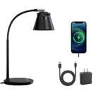 Candeeiro de mesa AXX TU08 LED 650 lúmens, modos de 3 cores com porta USB