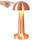 Candeeiro de mesa Bedside Touch sem fio recarregável LED rosa dourado