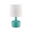 Candeeiro de mesa Benzara 25cm Metal Pot Belly Base Touch