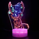Candeeiro de mesa Creative 3D Acrylic Night Light para quarto de crianças