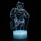 Candeeiro de mesa Fortnite 3D Game Creative Visual LED 5V