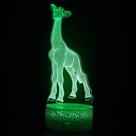 Candeeiro de mesa Giraffe 3D LED Ambient Light Visual Illusion