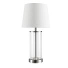 Candeeiro de mesa Globe Electric Maya 21 de vidro transparente preenchível Candeeiro de mesa Globe Electric Maya 21 de vidro transparente preenchível