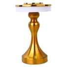 Candeeiro de mesa GZKPL Cordless Cabeceira LED Dimmable Gold