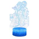 Candeeiro de mesa Jedi 3D USB LED Colorful Touch Control Candeeiro de mesa Jedi 3D USB LED Colorful Touch Control