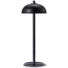 Candeeiro de mesa JONEMO sem fio recarregável 5000mAh preto Candeeiro de mesa JONEMO sem fio recarregável 5000mAh preto