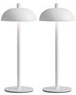 Candeeiro de mesa LED NEWSEE 12" sem fio, conjunto de escurecimento de 3 cores 2