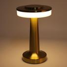 Candeeiro de mesa LED portátil GOWENIC Lâmpada de mesa vintage moderna