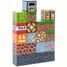 Candeeiro de mesa Minecraft Building Block DIY Stitching Night Light