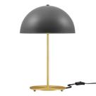 Candeeiro de mesa Modway Ideal Grey Satin Brass Metal 46 cm 3 kg