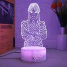 Candeeiro de mesa Night Light 3D The Addams Family Wednesday