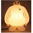 Candeeiro de mesa Night Light Cute Warm Baymax para quarto de crianças