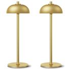 Candeeiro de mesa sem fio JONEMO 5000mAh 3 modos de cor dourado