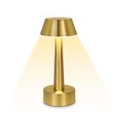 Candeeiro de mesa UMEXUS com bateria recarregável sem fio dourado