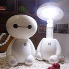 Candeeiro de mesa USB Night Light Baymax Candeeiro de cabeceira para crianças