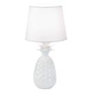 Candeeiros de mesa Accent Plus com cobertura de abacaxi branco