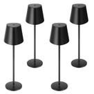 Candeeiros de mesa sem fio Kakanuo LED, pacote com 4, sem fio, recarregáveis
