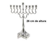 Candelabro 9 Velas - Menorá - Hanukkah Chanukiá De Israel