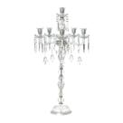 Candelabro Cristal 1mt Pingentes Design Classico Formosa Candelabro Cristal 1mt Pingentes Design Classico Formosa